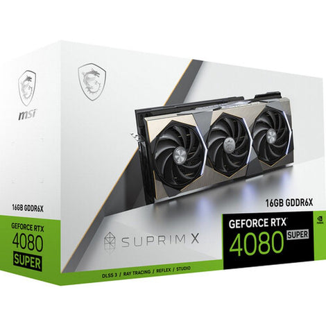 MSI GeForce RTX 4080 Super Suprim X 16GB Nvidia Graphic Card