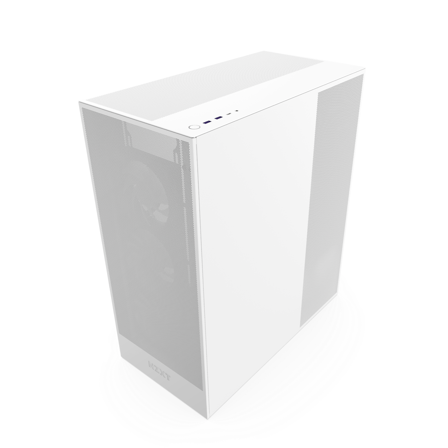 NZXT CHASSIS H SERIES H7 (2024) FLOW WITHOUT PSU WHITE COLOR- CM-H72FW-01