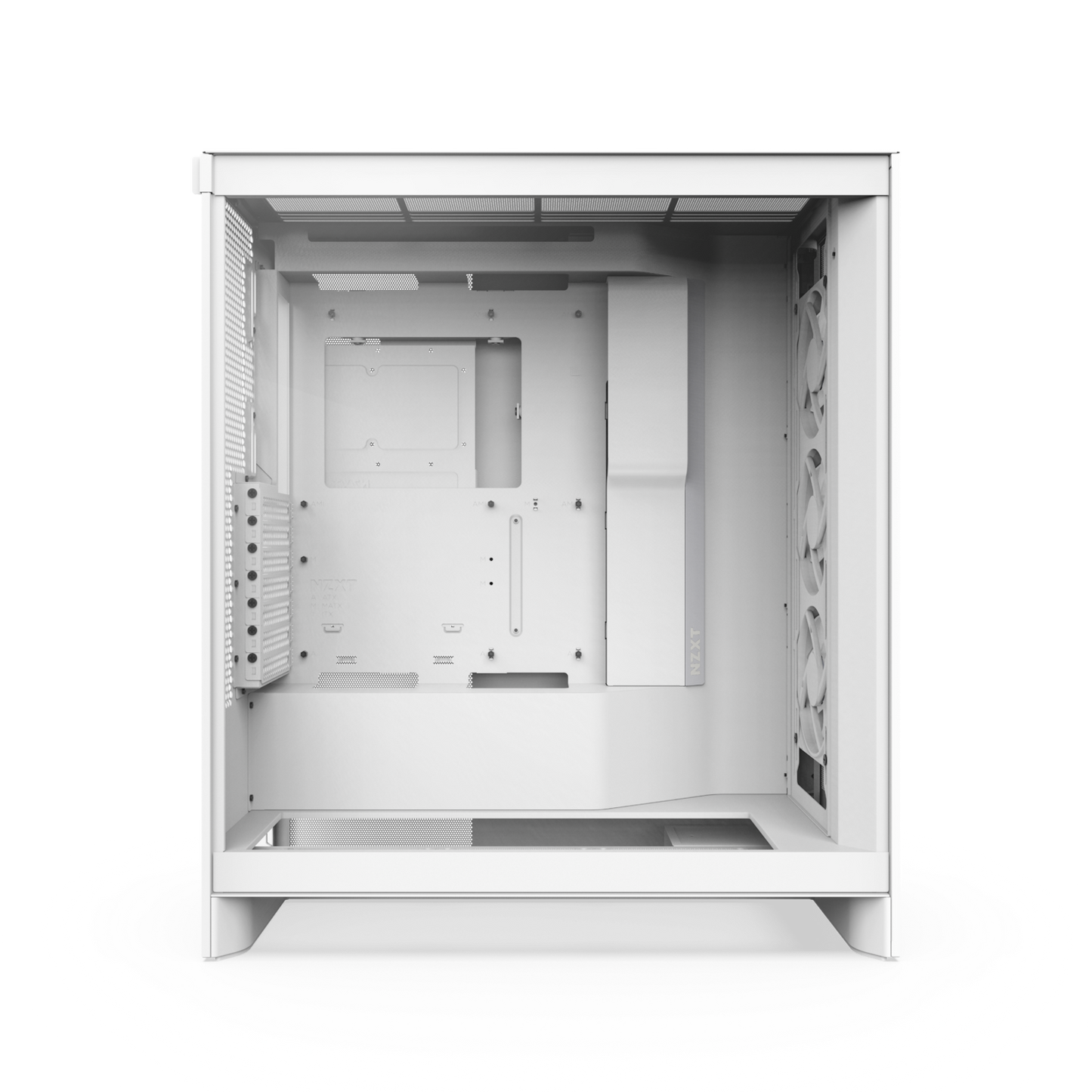 NZXT CHASSIS H SERIES H7 (2024) FLOW WITHOUT PSU WHITE COLOR- CM-H72FW-01