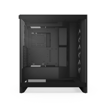 NZXT CHASSIS H7 FLOW RGB (2024) MID-TOWER ATX CASE - ALL BLACK - CM-H72FB-R1