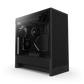 NZXT CHASSIS H5 FLOW (2024) COMPACT MID-TOWER ATX CASE - ALL BLACK - CC-H52FB-01