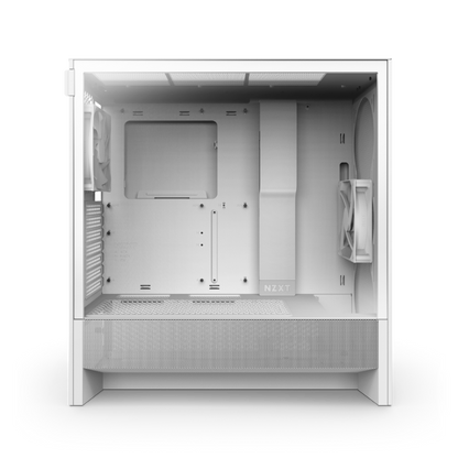 NZXT H5 FLOW COMPACT MID TOWER ATX CABINET WHITE (CC-H52FW-01)