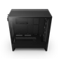 NZXT CHASSIS H5 FLOW RGB (2024) COMPACT MID-TOWER ATX CASE ALL BLACK - CC-H52FB-R1