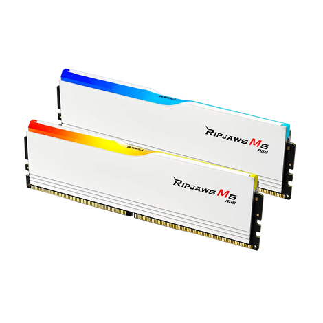 G.SKILL Ripjaws M5 RGB 32GB ( 16GBx2 ) 6000MHz DDR5 RAM ( White ) ( CL36 )
