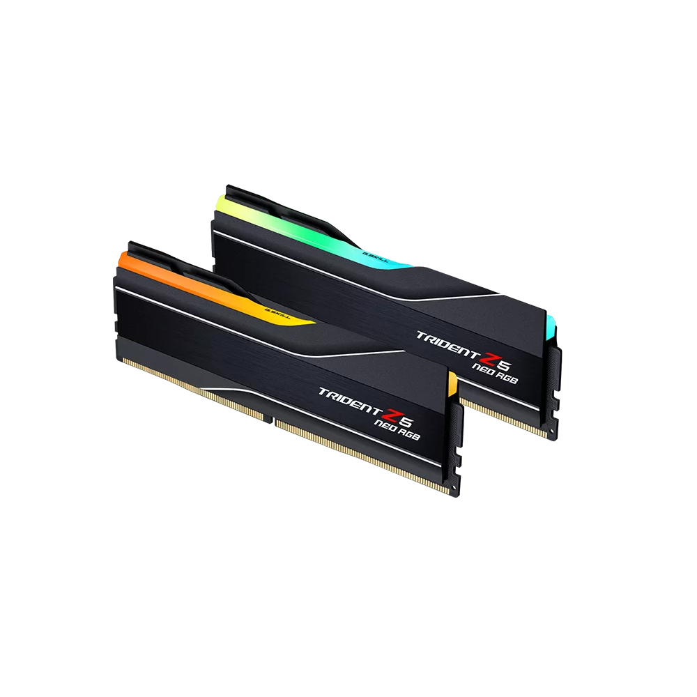 G.SKILL Trident Z5 Neo RGB 64GB (32GB x 2 ) 6000MHz DDR5 RAM ( Matte Black ) ( CL30 )