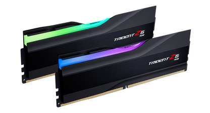 G.SKILL 128GB (64*2) TRIDENT Z5 RGB DDR5 RAM 6000MHZ (CL34) (F5-6000J3444F64GX2-TZ5RK) RAM