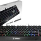 MSI VIGOR GK20 BACKLIT RGB WIRED KEYBOARD