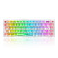 REDRAGON K631 Pro Castor 65% Mechanical Wired Gaming Keyboard ( White ) ( Translucent Custom Switch )