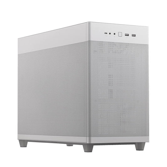 ASUS PRIME AP201 SMALL-TOWER MICRO-ATX CABINET WHITE