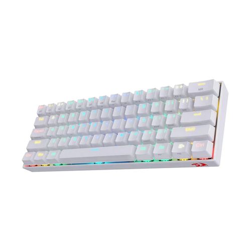 REDRAGON Draconic K599 Pro 60% RGB Semi Mechanical Wireless Gaming Keyboard ( White ) ( Brown Switch )