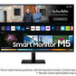 SAMSUNG M5 27 INCH LS27BM500EWXXL FHD SMART MONITOR