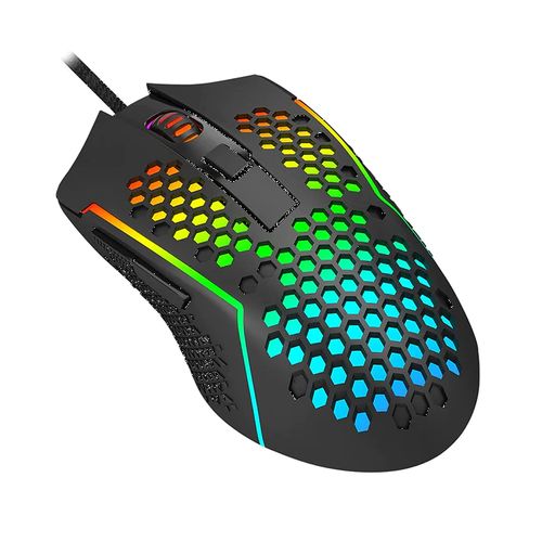 REDRAGON Reaping M987-K Optical Wired Ergonomic Gaming Mouse ( M987-K ) ( 12400DPI / 6 Macro Button ) ( Black )