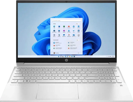 HP 15 EG3027TU [CI5-1340P 13TH GEN/16GB/512GB SSD/WIN11 HOME+MSO/15.6 INCH/INTEGRATED GRAPHICS /1 YEAR(S)/SILVER]