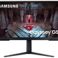 SAMSUNG ODYSSEY G5 27 INCH LS27CG510EWXXL QHD 165HZ GAMING MONITOR