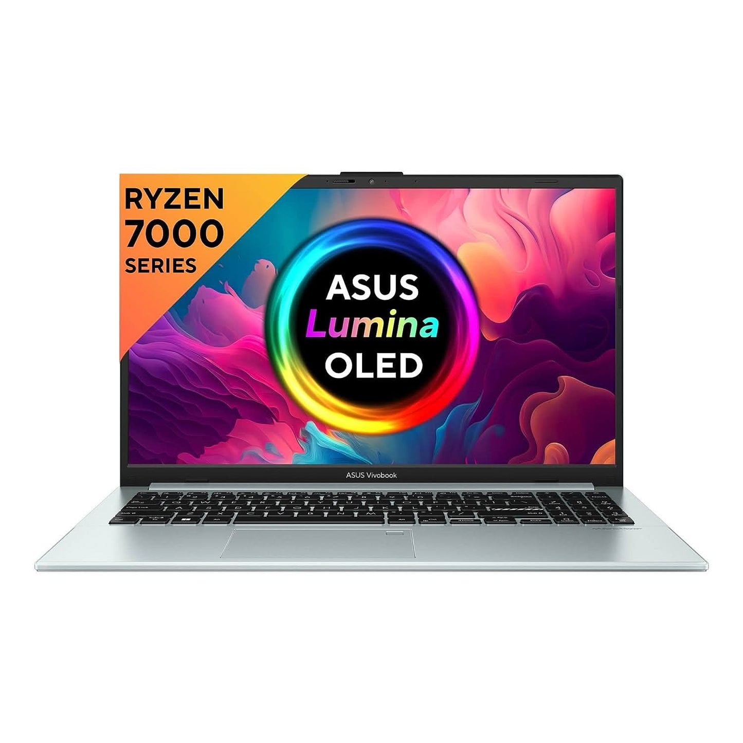 ASUS VIVOBOOK GO 15 OLED E1504FA-LK541WS [R5-7520U RYZEN/16GB/512GB SSD/WIN11 HOME+MSO/15.6 INCH/INTEGRATED GRAPHICS /1 YEAR(S)/SILVER]