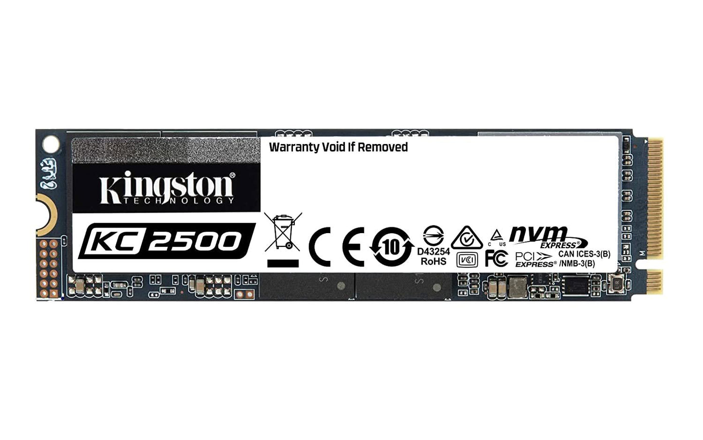 KINGSTON 250GB KC2500 NVME M.2 SSD
