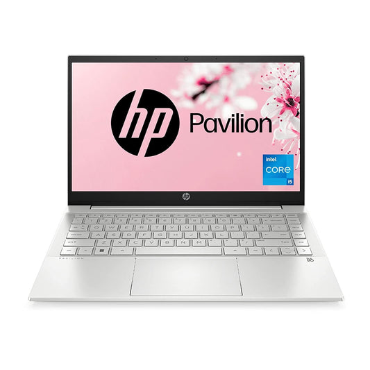 HP PAVILION 14 DV2053TU [CI5-1235U 12TH GEN/8GB/512GB SSD/WIN11 HOME+MSO/14.0 INCH/INTEGRATED GRAPHICS /1 YEAR(S)/SILVER]