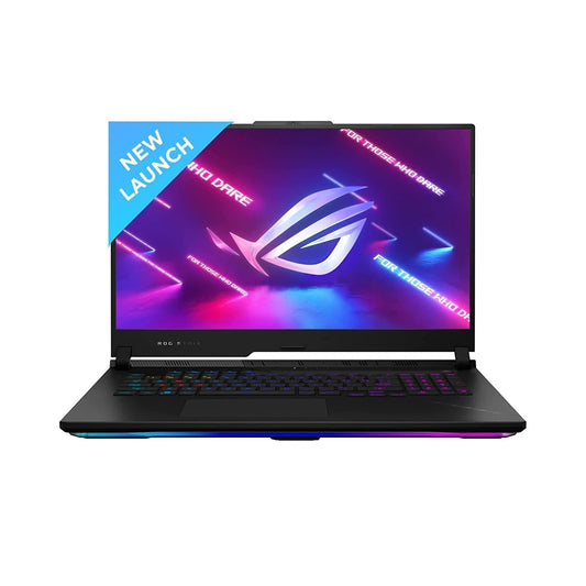 ASUS G733PZ-LL046WS [R9-7945HX RYZEN/16GB DDR4/1TB SSD/WIN11 HOME+MSO/17.3 INCH/12GB GRAPHICS RTX 4080/1 YEAR(S)/BLACK]