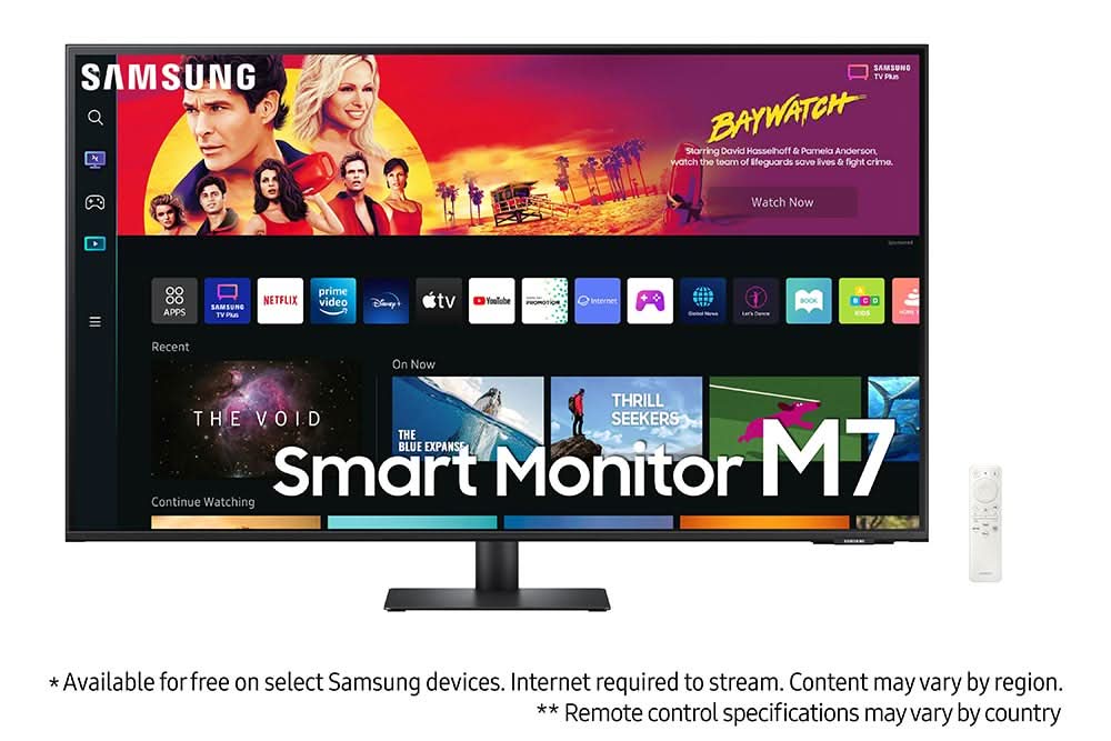 SAMSUNG 43 INCH LS43BM702UWXXL UHD SMART MONITOR