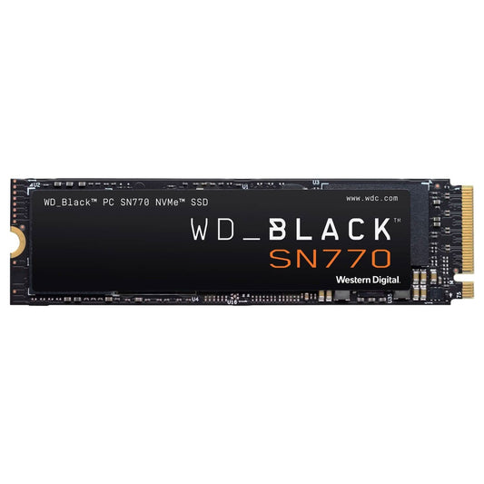 WESTERN DIGITAL 250GB BLACK NVME M.2 SN770 INTERNAL SSD
