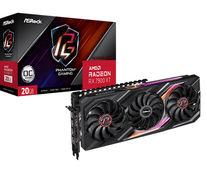 ASROCK AMD RADEON RX7900XT 20GB PHANTOM GAMING OC GRAPHIC CARD