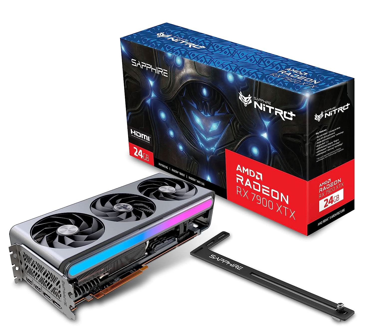 SAPPHIRE AMD RADEON RX7900XTX 24GB NITRO PLUS VAPOUR-X GRAPHIC CARD ...