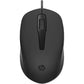 HP 150 WIRED MOUSE WIRED OPTICAL MOUSE (USB 2.0, BLACK)