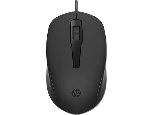 HP 150 WIRED MOUSE WIRED OPTICAL MOUSE (USB 2.0, BLACK)