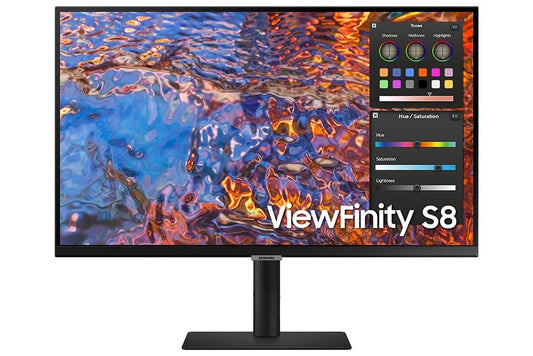 SAMSUNG 27 INCH LS27B800PXW UHD IPS 98% DCI-P3 MONITOR WITH USB TYPE-C
