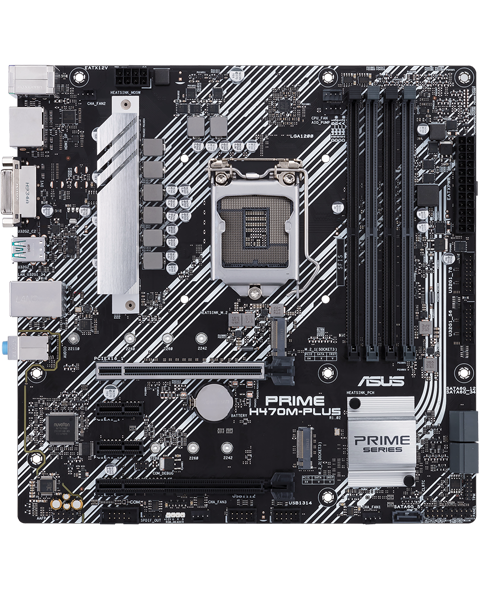ASUS Prime H470M Plus DDR4 Intel Motherboard