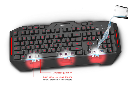 ASUS Cerberus Full size Wired Gaming Keyboard (Black) (Membrane Keyboard) (Cerberus)