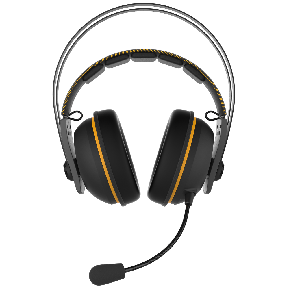 ASUS TUF H7 Wired Gaming Headphone (Black/Red) ( PC / Playstation / Mobile / Xbox )