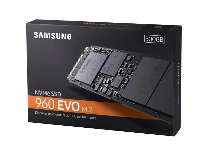 SAMSUNG 960 Evo 500GB PClE M.2 NVME Gen3 Solid State Drive ( SSD )