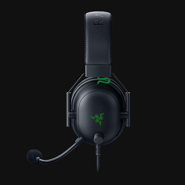 RAZER BlackShark V2 + USB Sound Card Stereo Gaming Headphone ( Black ) ( PC / Xbox / Mobile / Mac )