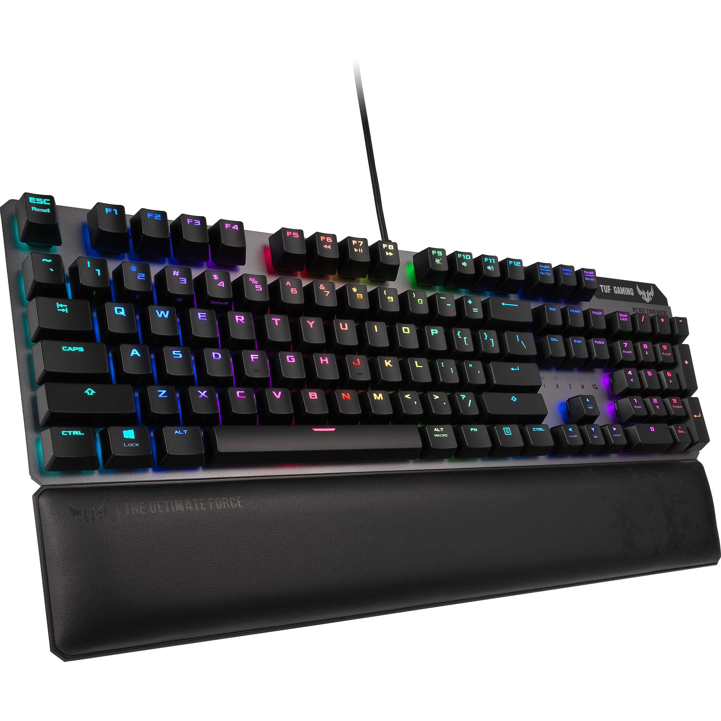 ASUS TUF K7 Full Size Mechanical Wired Gaming Keyboard ( Black ) ( Tactile Switch )