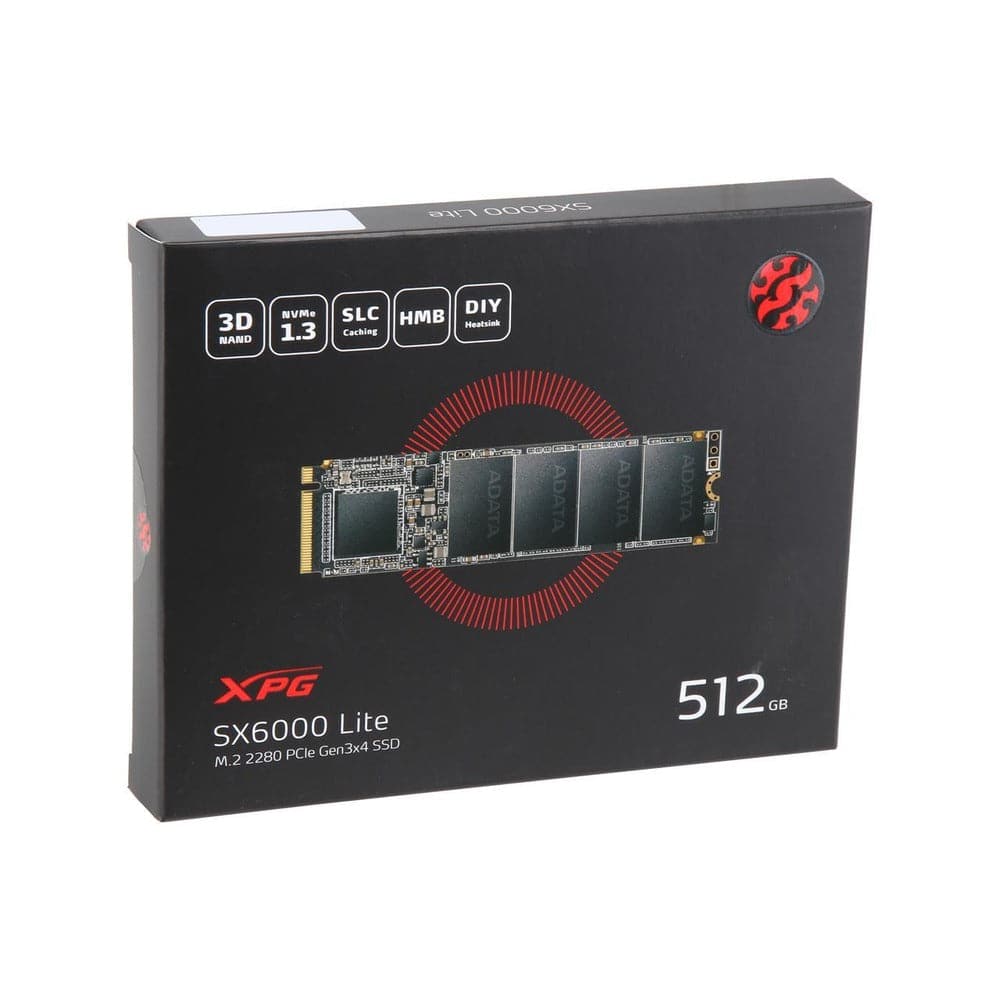 ADATA XPG SX6000 Lite 512GB M.2 NVME Gen3 Solid State Drive ( SSD )