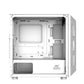 ANT ESPORTS 200 Air Mini Mesh MATX Mini Tower Cabinet (White)