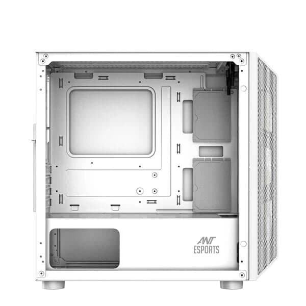 ANT ESPORTS 200 Air Mini Mesh MATX Mini Tower Cabinet (White)