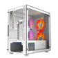 ANT ESPORTS 200 Air Mini Mesh MATX Mini Tower Cabinet (White)