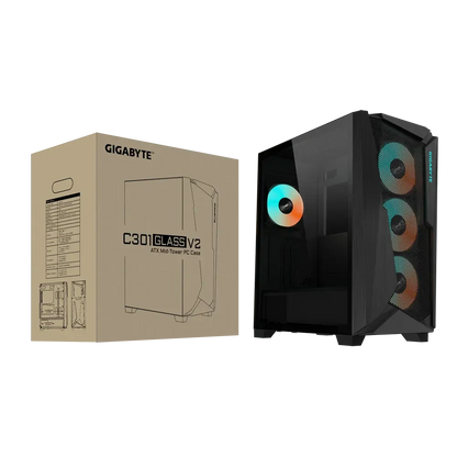 GIGABYTE C301G V2 BLACK CABINET
