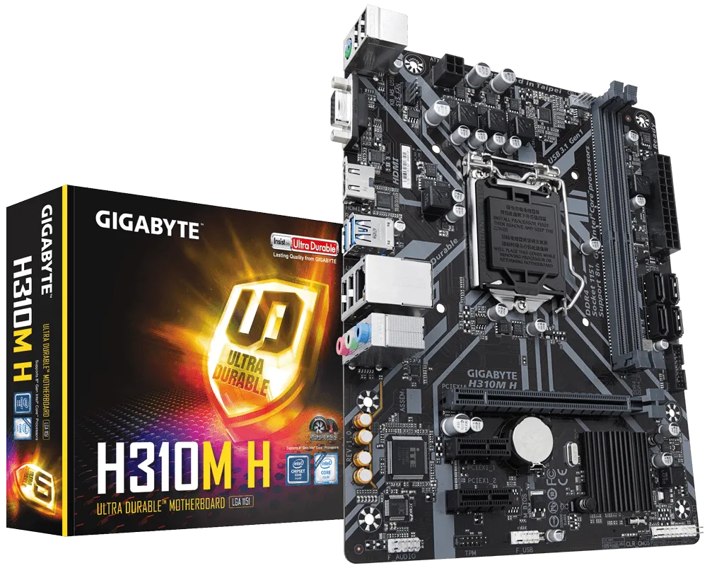 GIGABYTE GA-H310M-H INTEL LGA1151 MOTHERBOARD