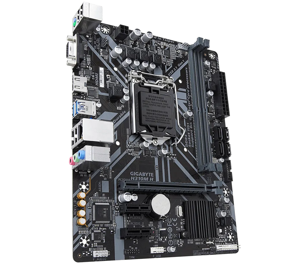 GIGABYTE GA-H310M-H INTEL LGA1151 MOTHERBOARD
