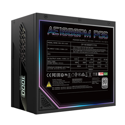 GIGABYTE AORUS ELITE P1000W 80+ PLATINUM MODULAR PCIE 5.0 (GP-AE1000PM PG5)