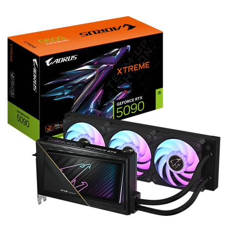 GIGABYTE Aorus GeForce RTX 5090 Xtreme Waterforce 32GB Nvidia Graphic Card