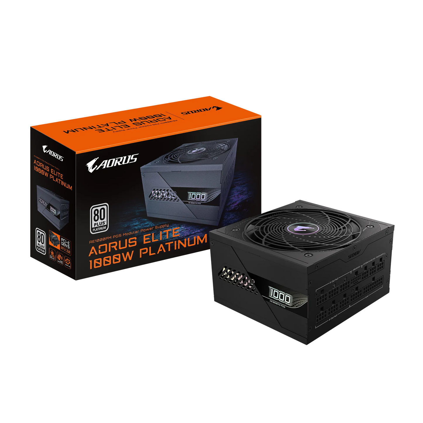 GIGABYTE AORUS ELITE P1000W 80+ PLATINUM MODULAR PCIE 5.0 (GP-AE1000PM PG5)