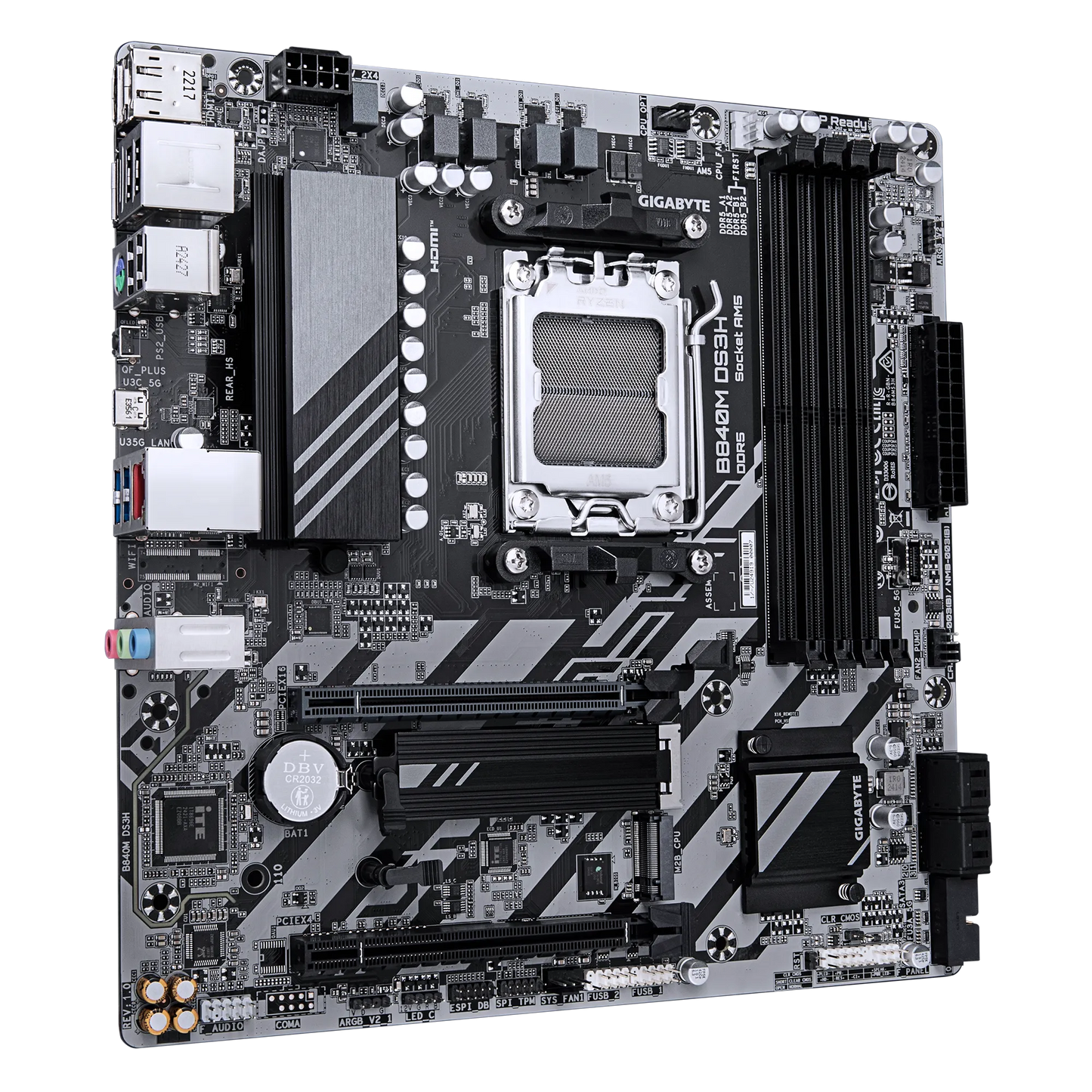 GIGABYTE B840M DS3H AMD Motherboard