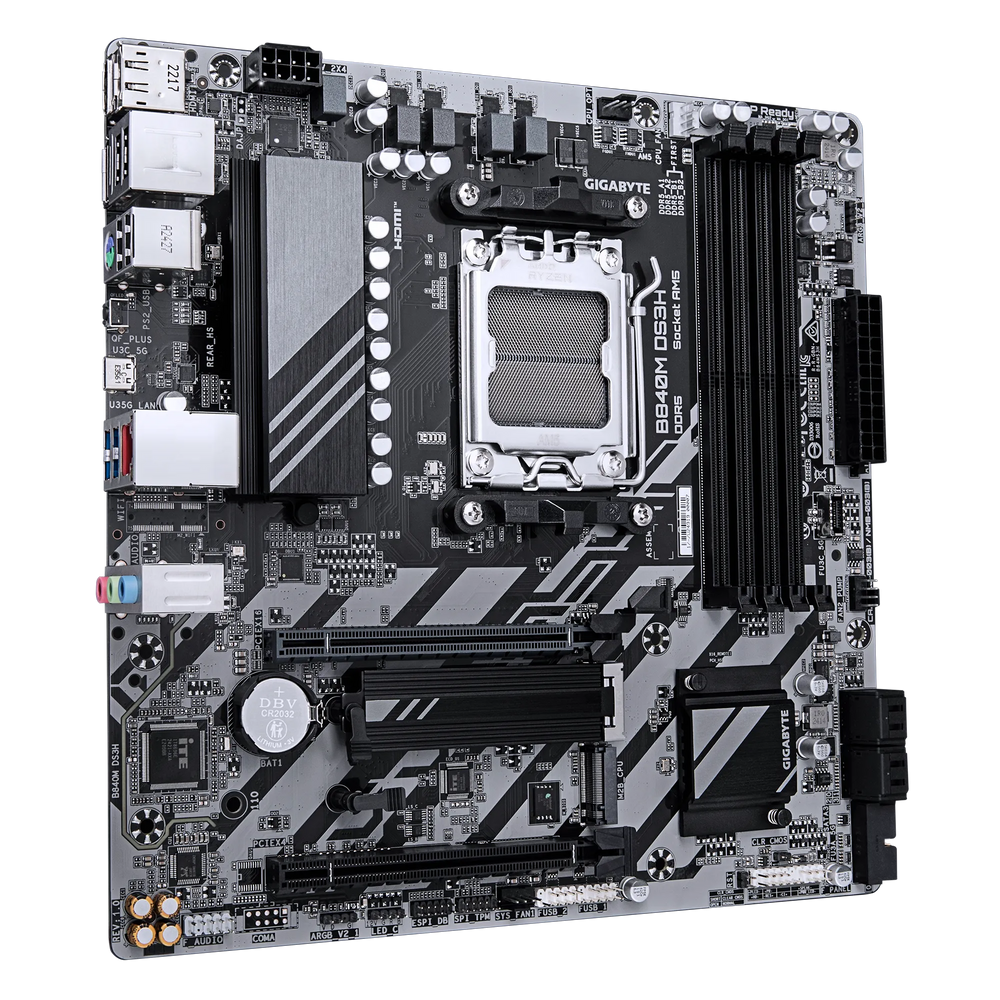 GIGABYTE B840M DS3H AMD Motherboard