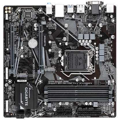 GIGABYTE GA-H470M-DS3H INTEL LGA1200 MOTHERBOARD