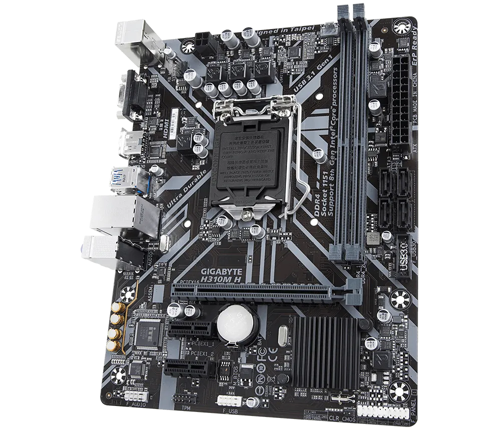 GIGABYTE GA-H310M-H INTEL LGA1151 MOTHERBOARD