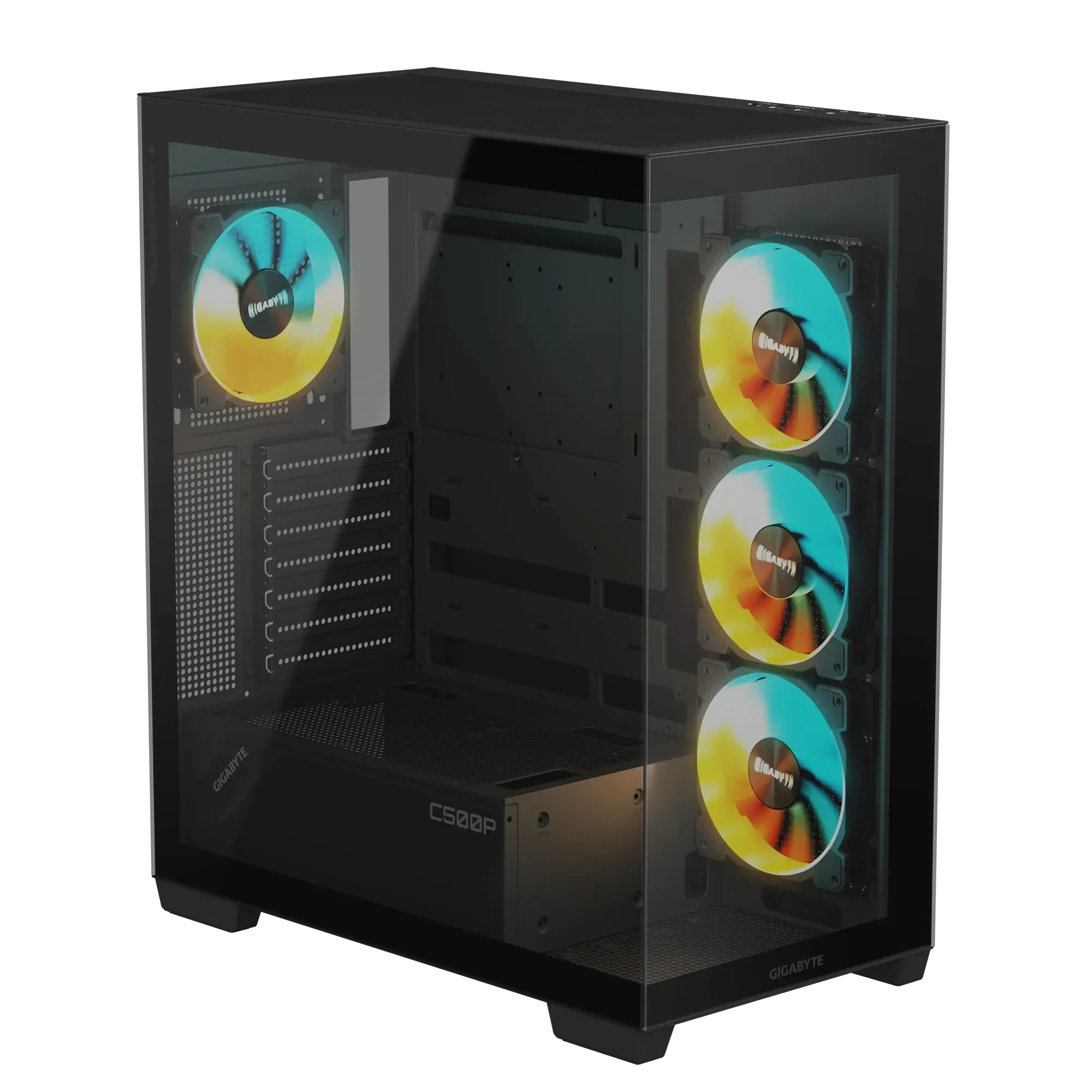 GIGABYTE C500 PANORAMIC STEALTH (BLACK) CABINET
